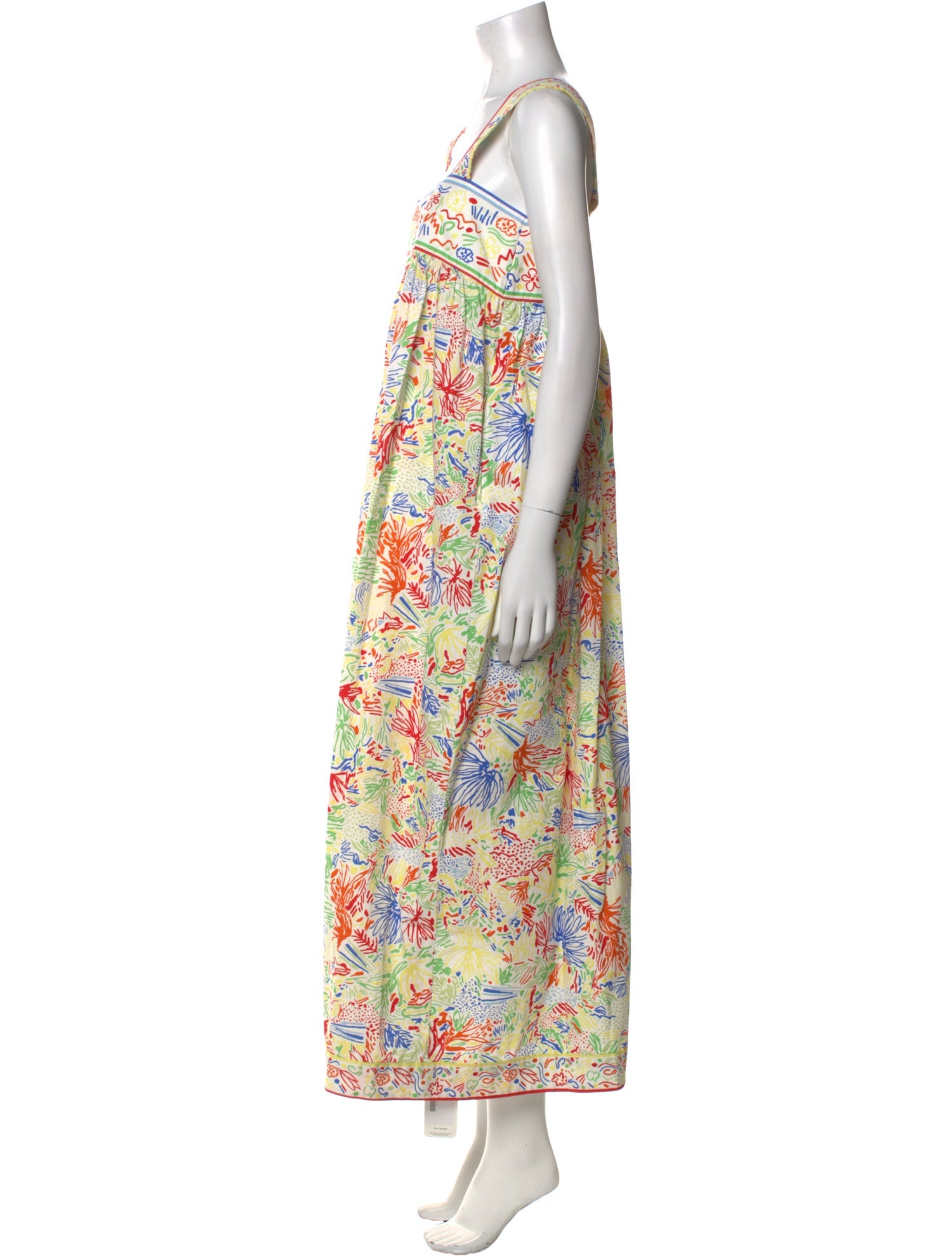 L.F.Markey Floral Print Long Dress