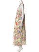 L.F.Markey Floral Print Long Dress