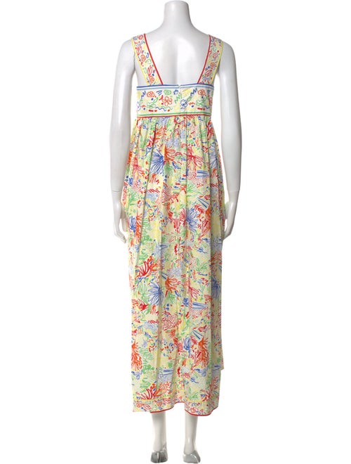 L.F.Markey Floral Print Long Dress