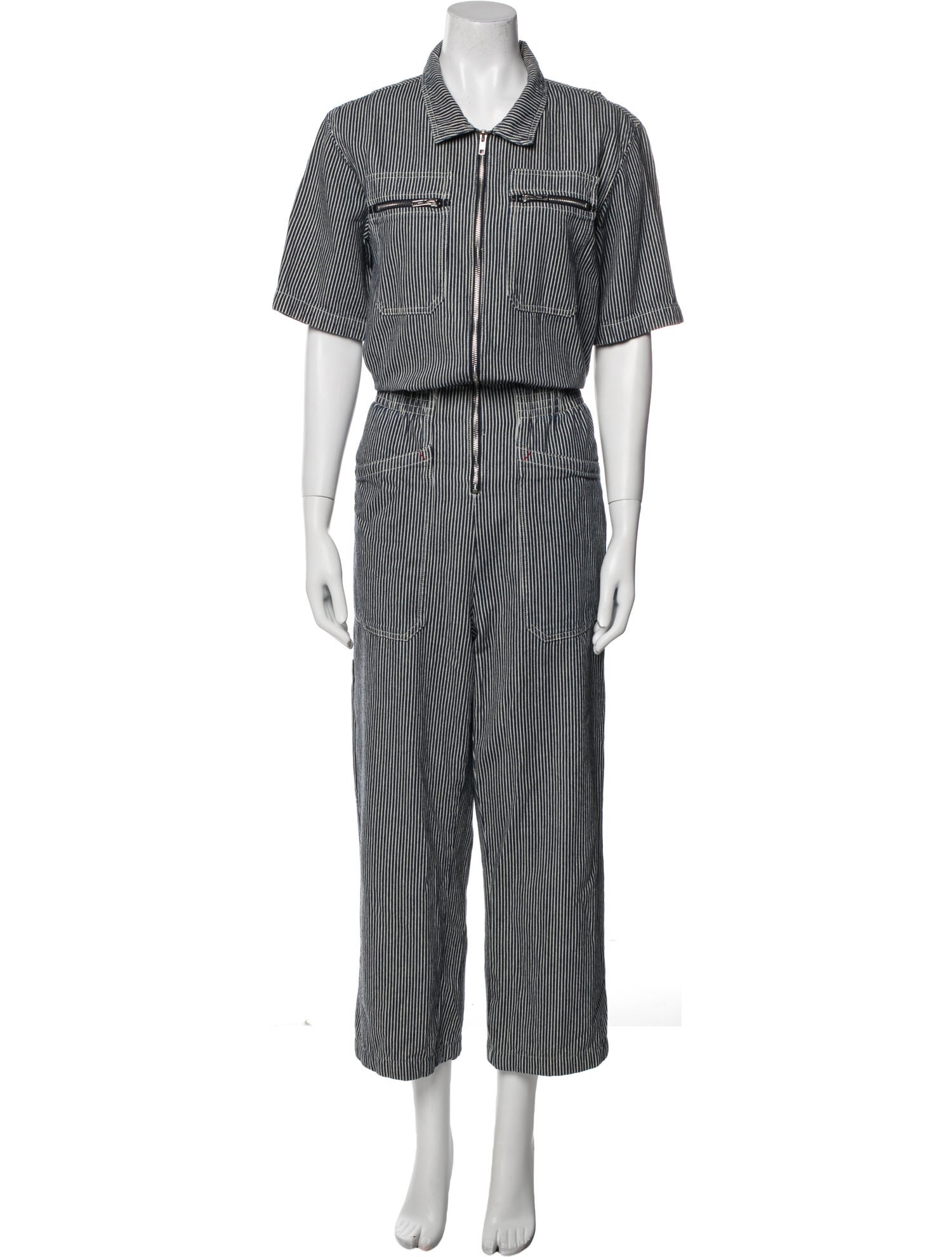 L.F.Markey Striped Jumpsuit