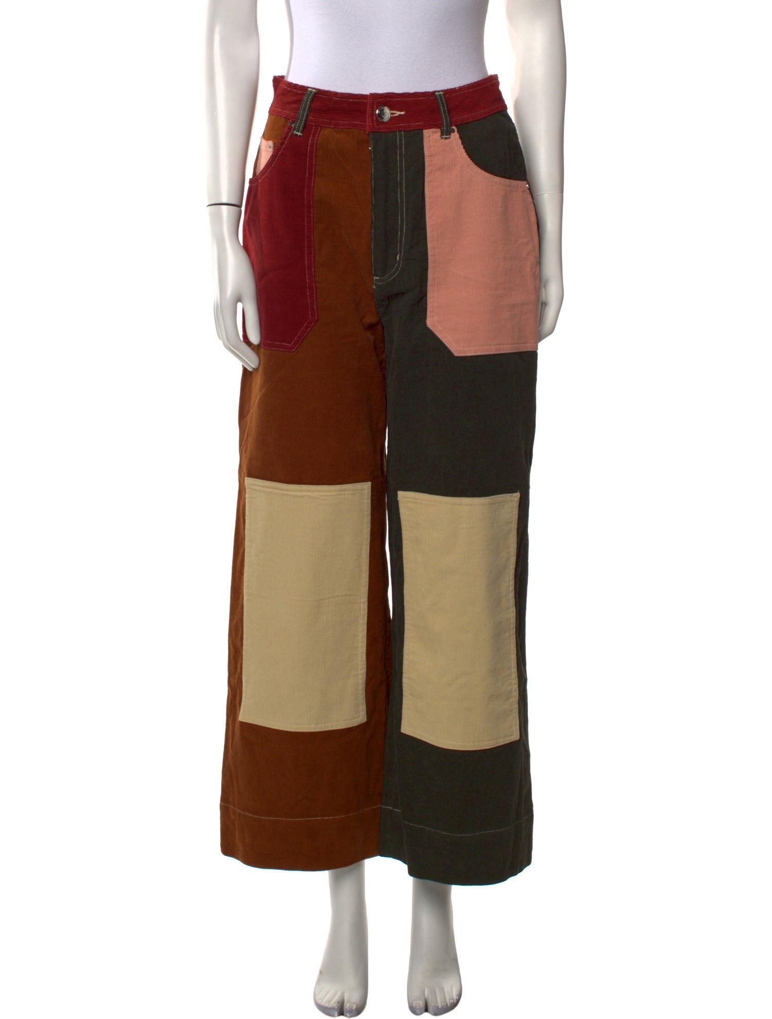 L.F.Markey Striped Wide Leg Pants