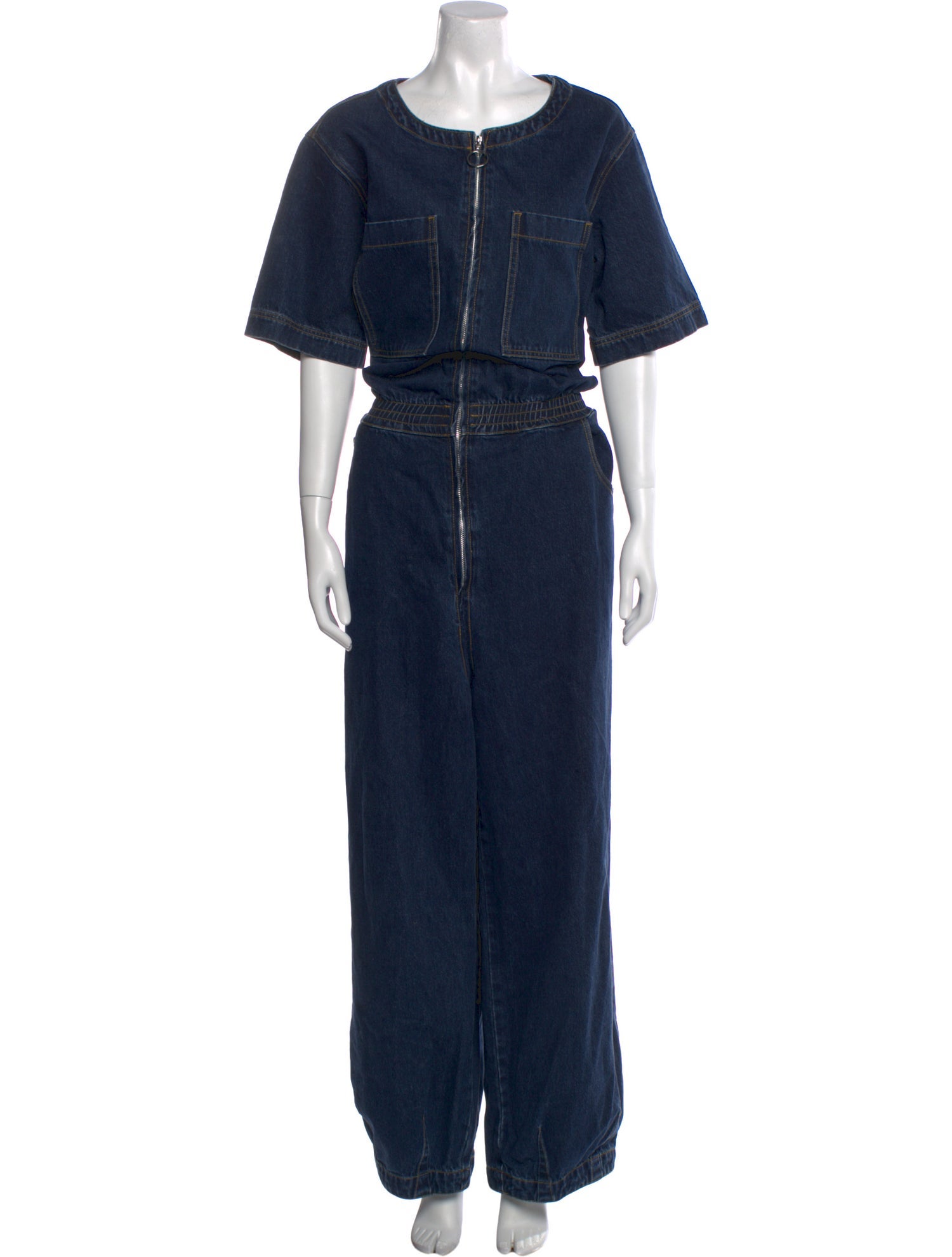 L.F.Markey Scoop Neck Jumpsuit