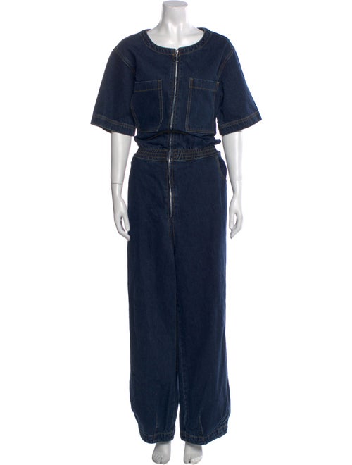 L.F.Markey Scoop Neck Jumpsuit