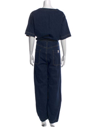 L.F.Markey Scoop Neck Jumpsuit