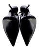 Larroude x Altuzarra Patent Leather Slingback Pumps