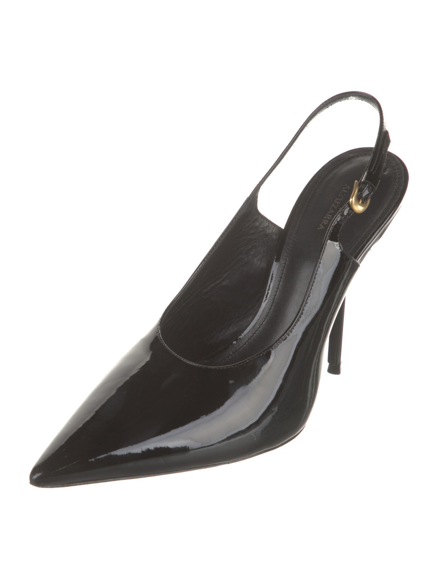 Larroude x Altuzarra Larrude x Altuzarra Patent Leather Slingback Pumps