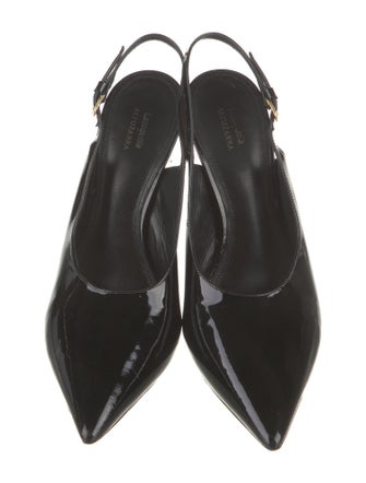 Larroude x Altuzarra Larrude x Altuzarra Patent Leather Slingback Pumps