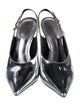 Larroude x Altuzarra Patent Leather Slingback Pumps
