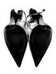 Larroude x Altuzarra Patent Leather Slingback Pumps