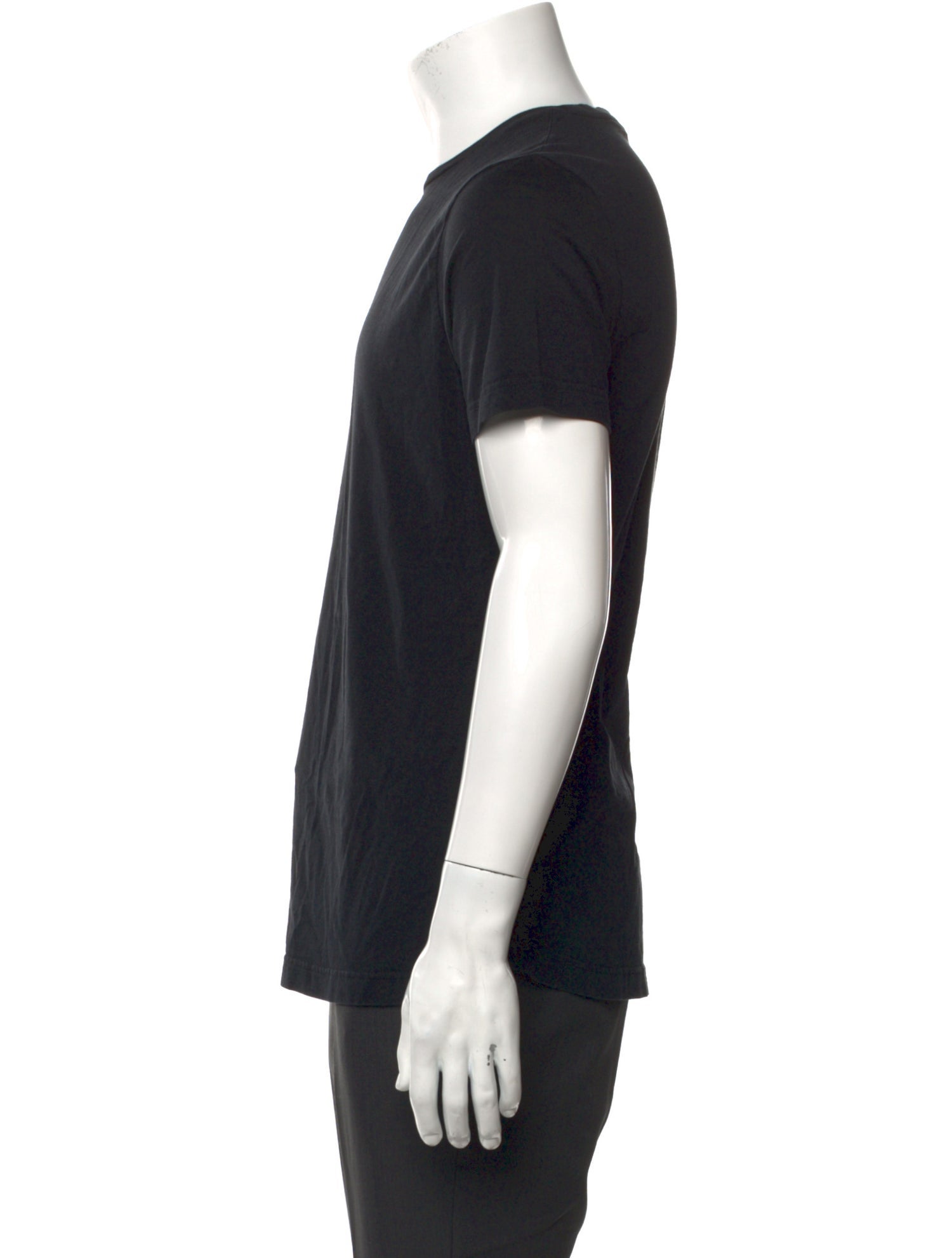 Luca Faloni Silk Crew Neck T-Shirt