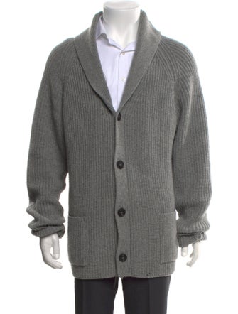 Luca Faloni Cashmere Collar Cardigan
