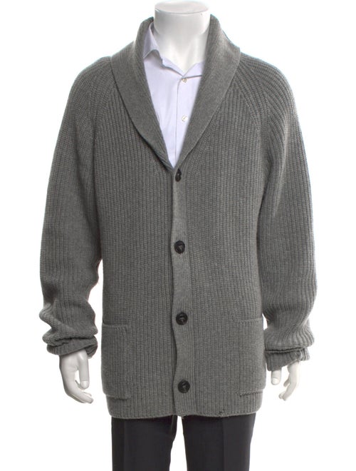 Luca Faloni Cashmere Collar Cardigan