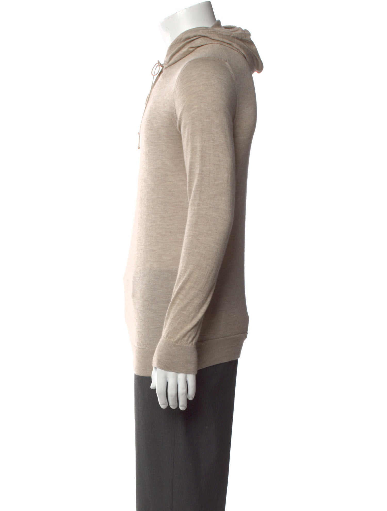 Luca Faloni Cashmere Mock Neck Polo Sweater