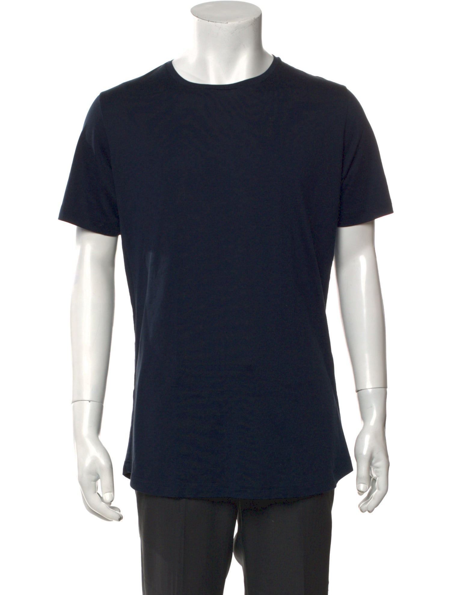 Luca Faloni Silk Crew Neck T-Shirt