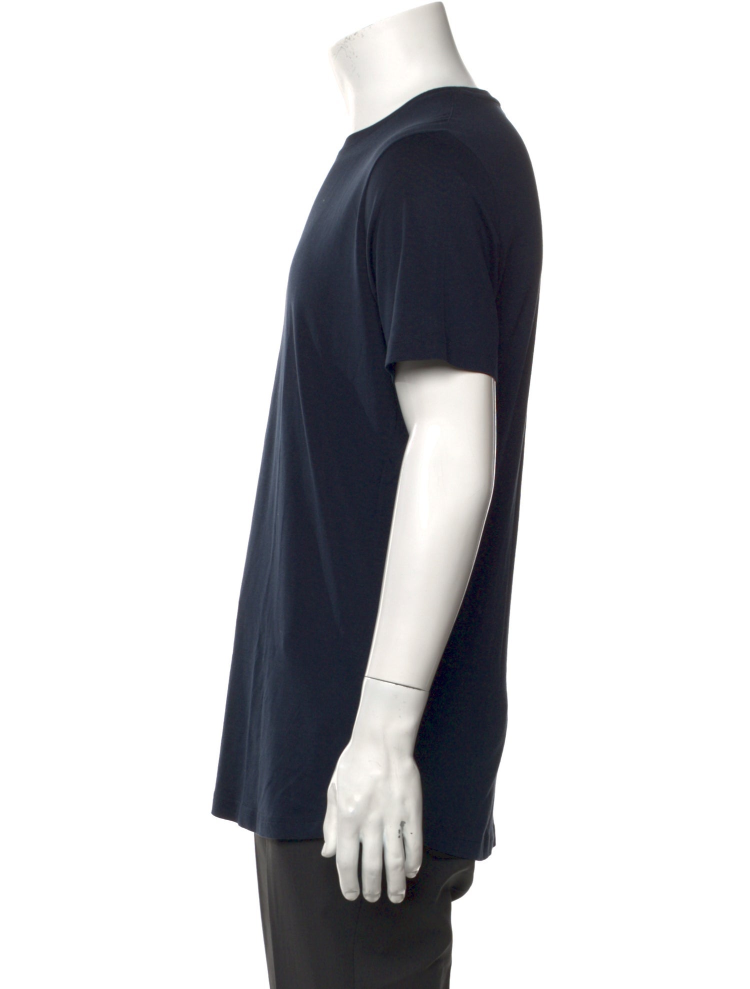 Luca Faloni Silk Crew Neck T-Shirt