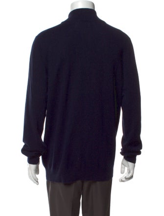 Luca Faloni Cashmere Turtleneck Polo Sweater