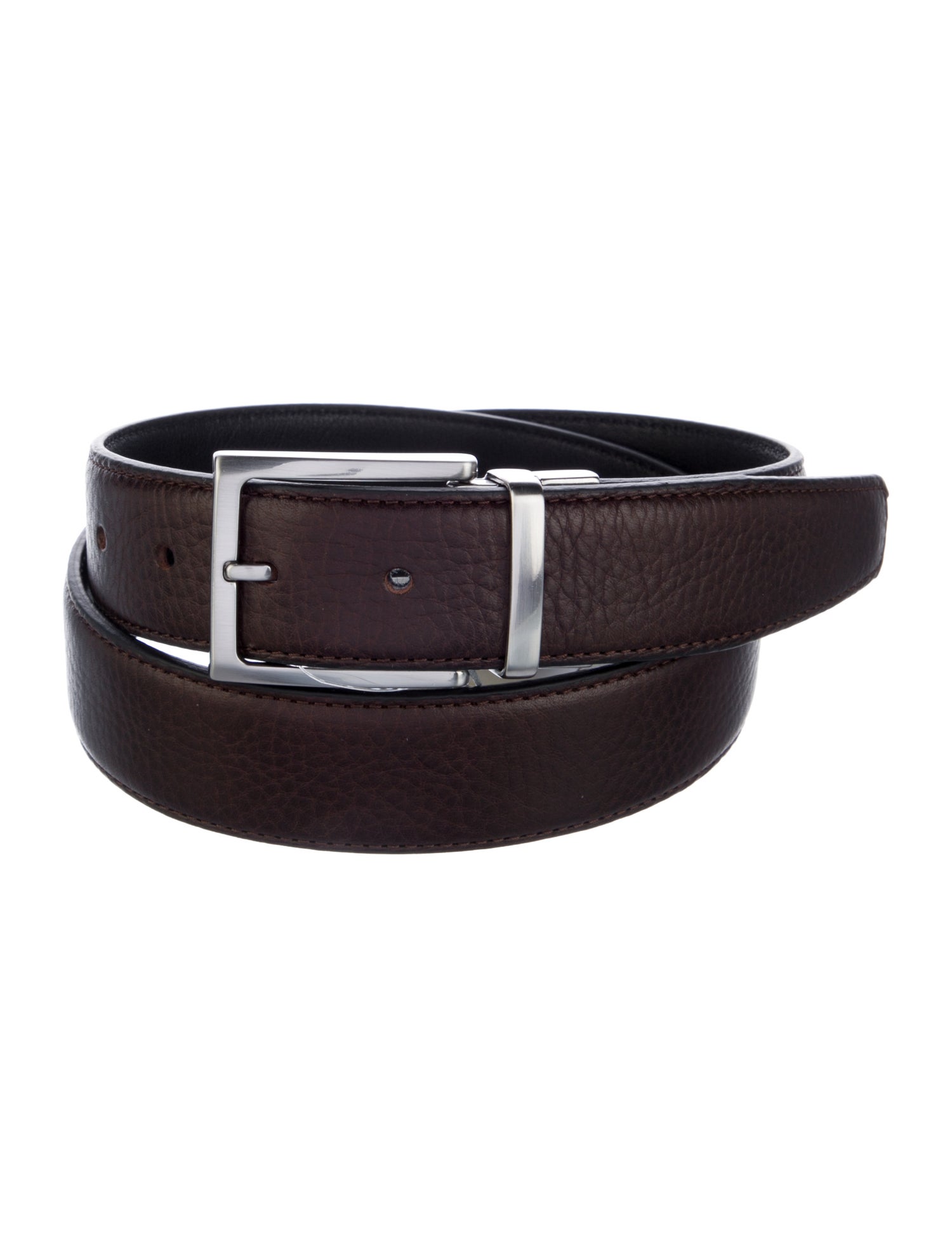 Luca Faloni Skinny Leather Belt