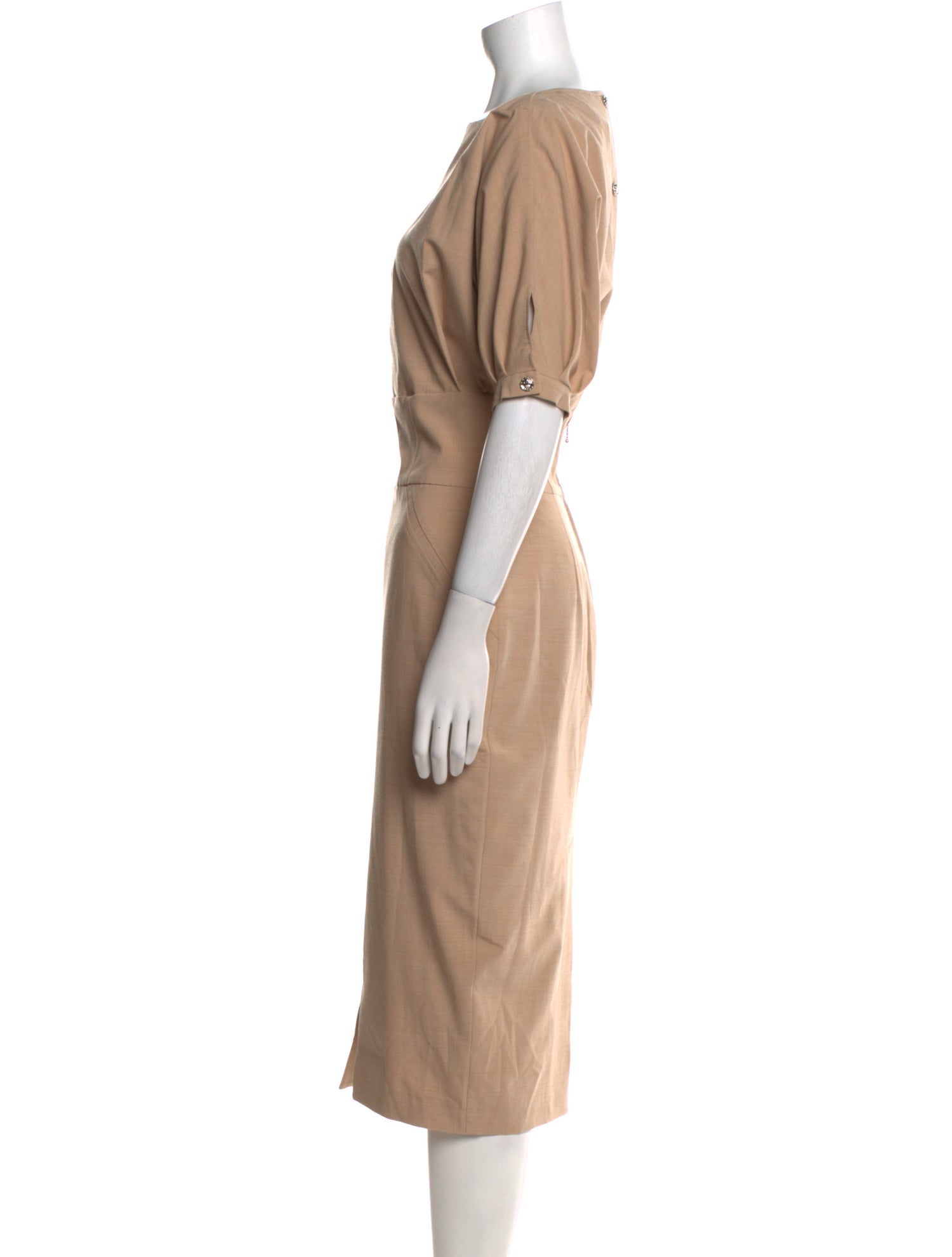 BGL V-Neck Midi Length Dress w/ Tags