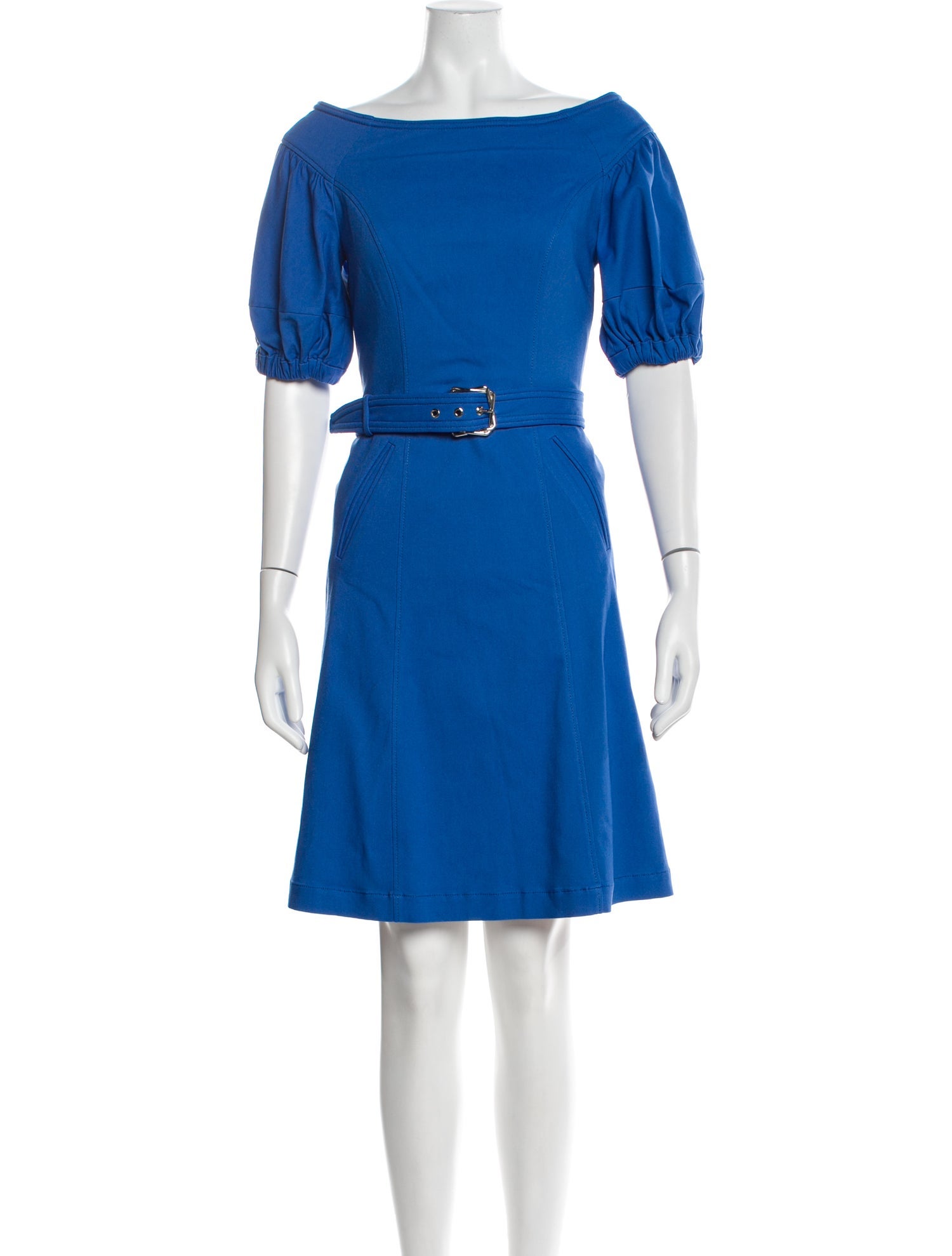 BGL Bateau Neckline Knee-Length Dress