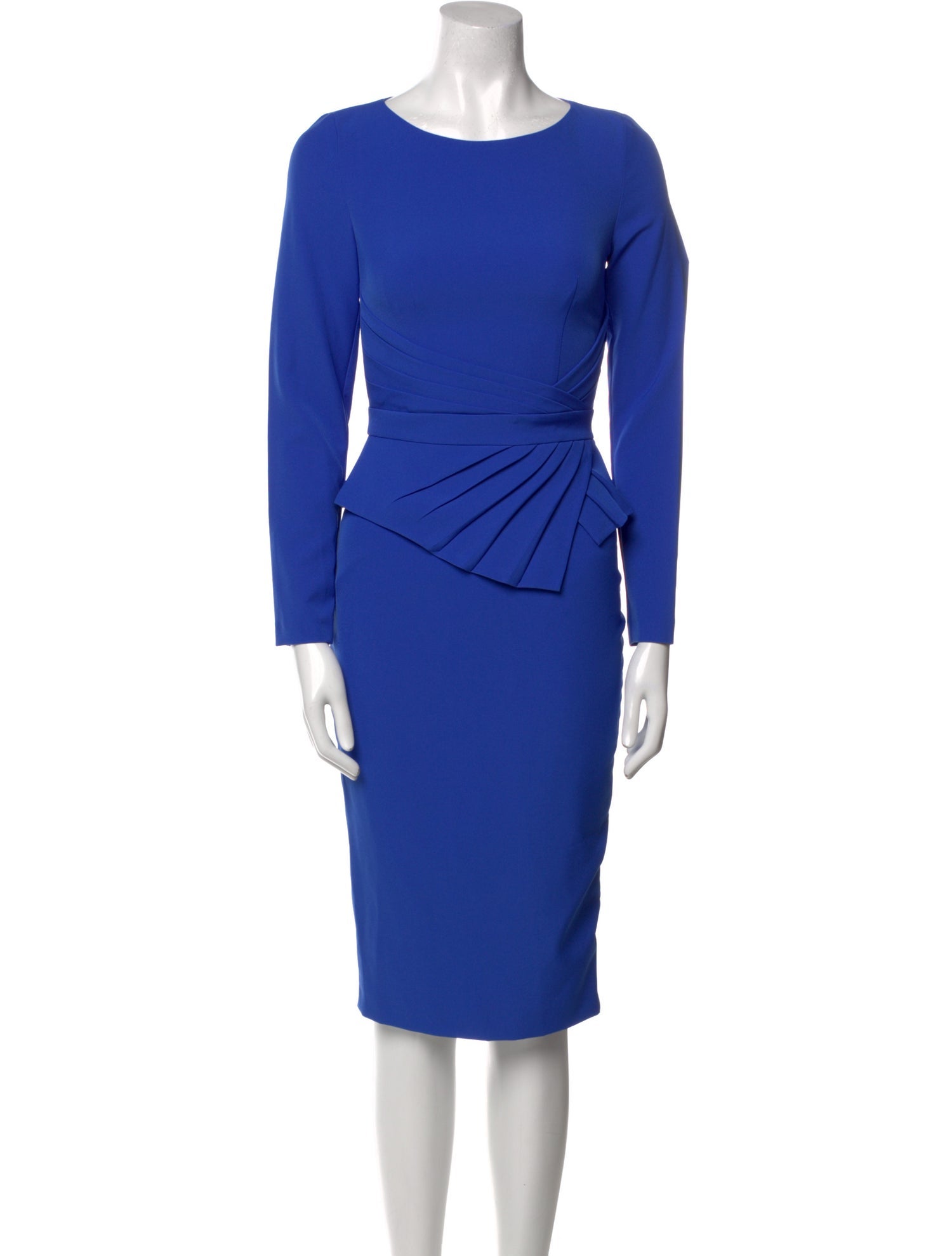 BGL Crew Neck Knee-Length Dress