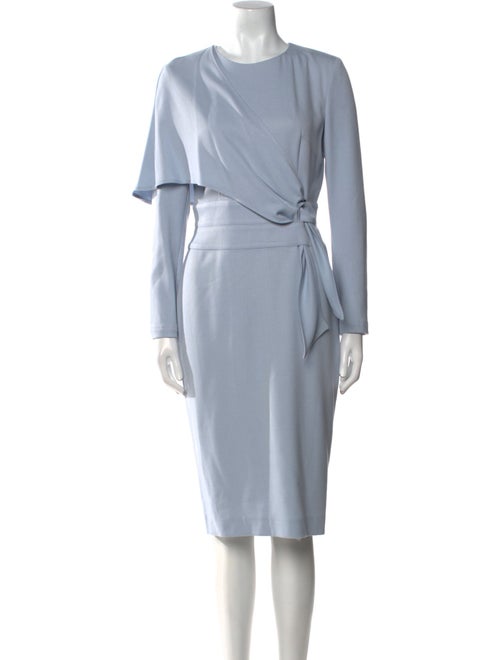 BGL Crew Neck Midi Length Dress
