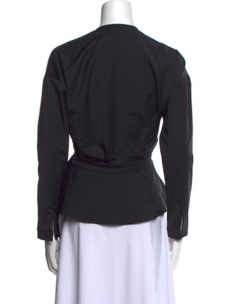 BGL Wool V-Neck Blouse