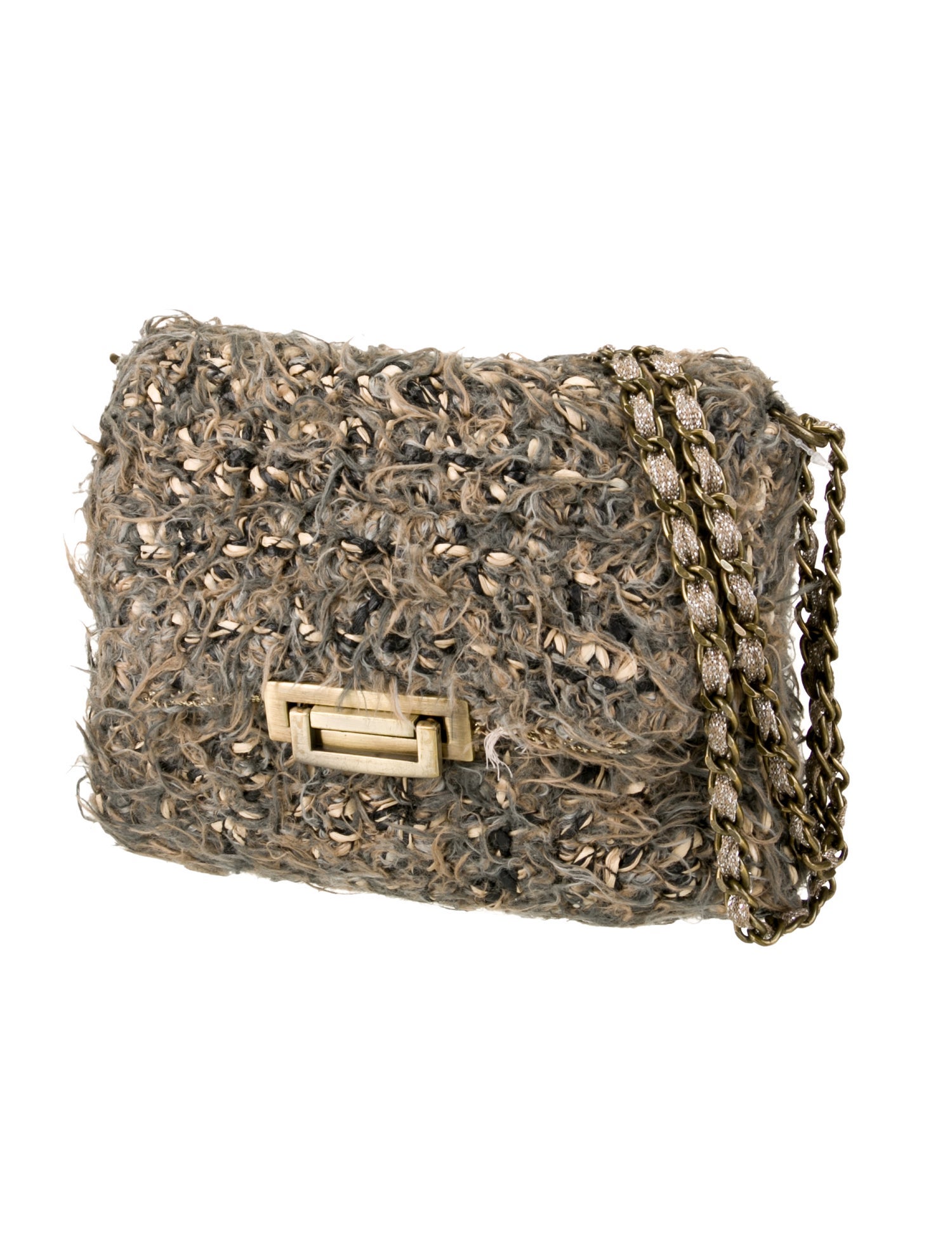 Lorenza Gandaglia Faux Fur Shoulder Bag