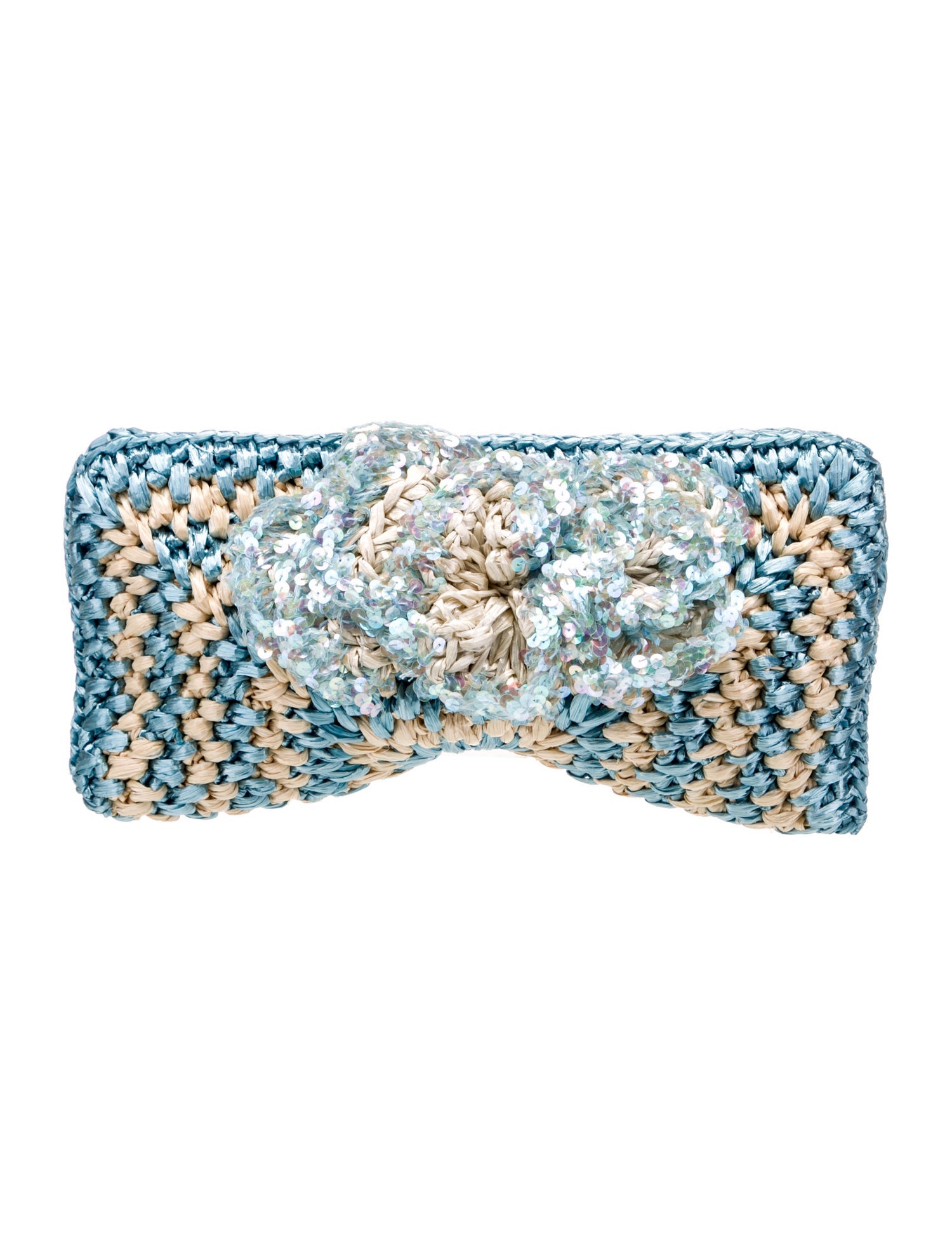Lorenza Gandaglia Raffia Clutch