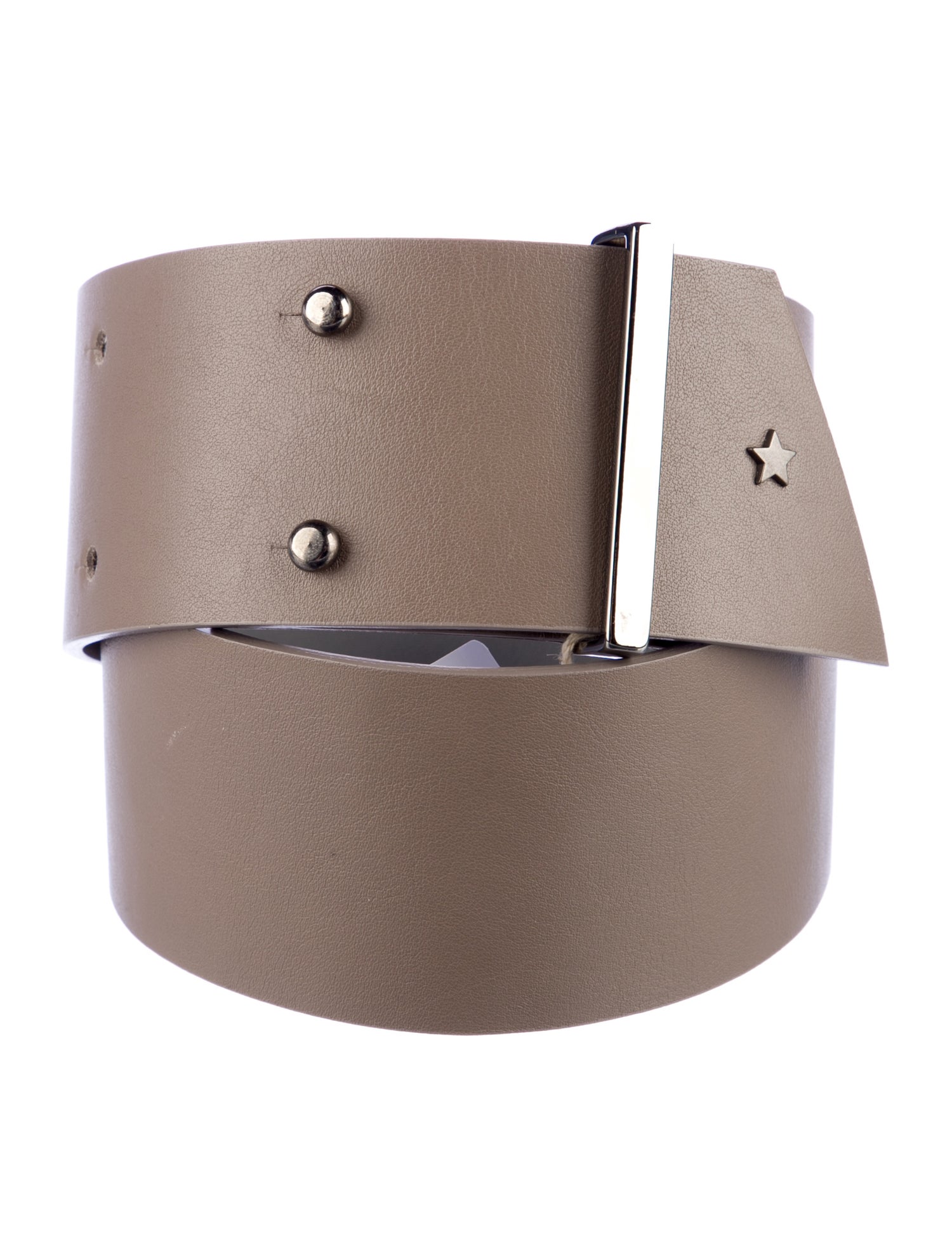 Lorenza Gandaglia Wide Leather Waist Belt w/ Tags