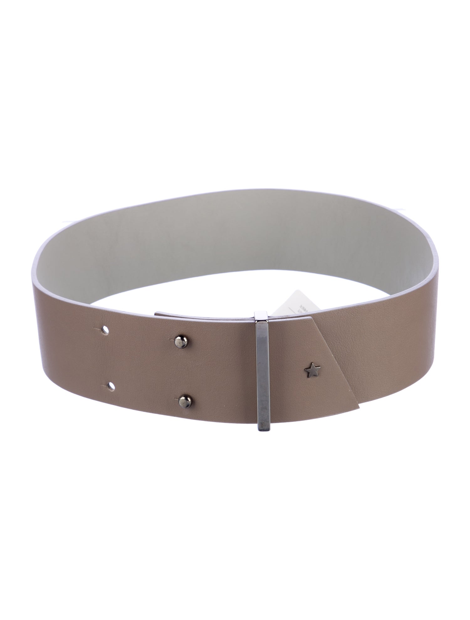 Lorenza Gandaglia Wide Leather Waist Belt w/ Tags