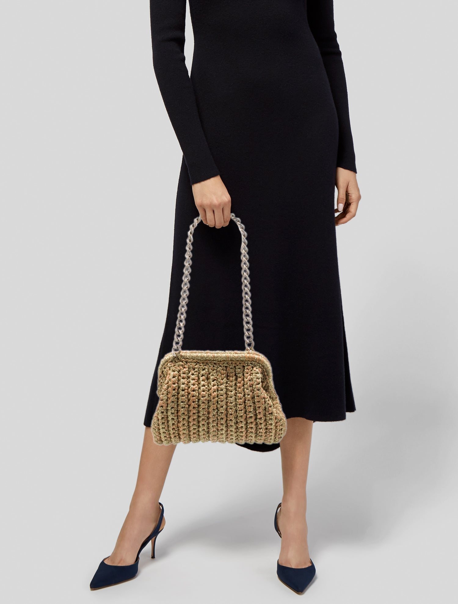 Lorenza Gandaglia Raffia Evening Bag