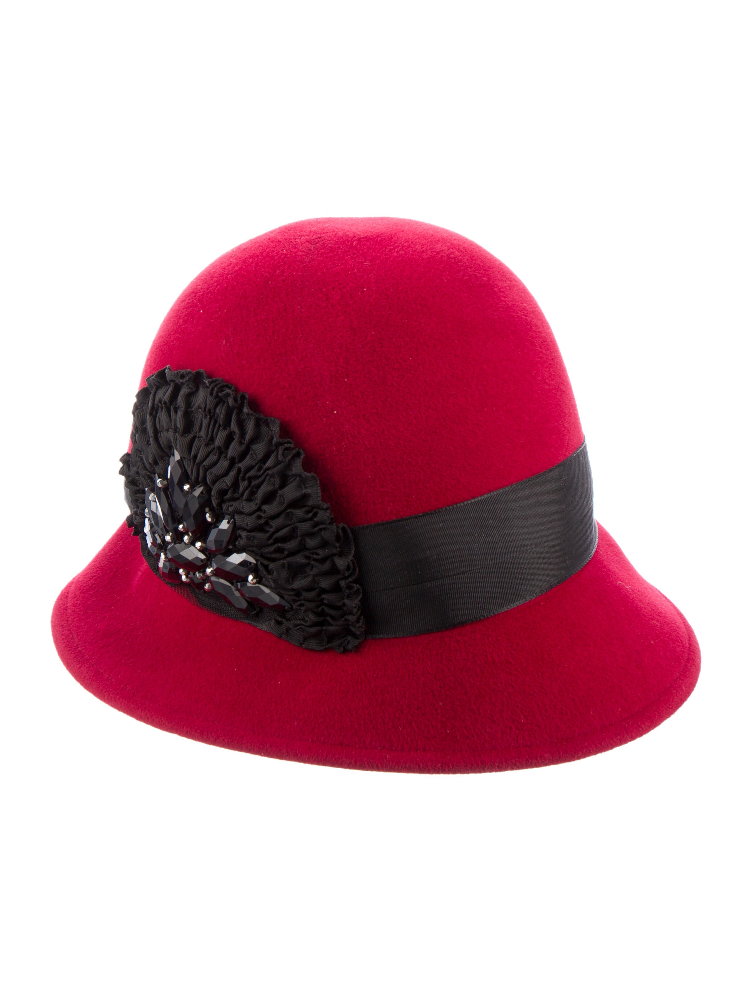 Louise Green Felt Fedora Hat