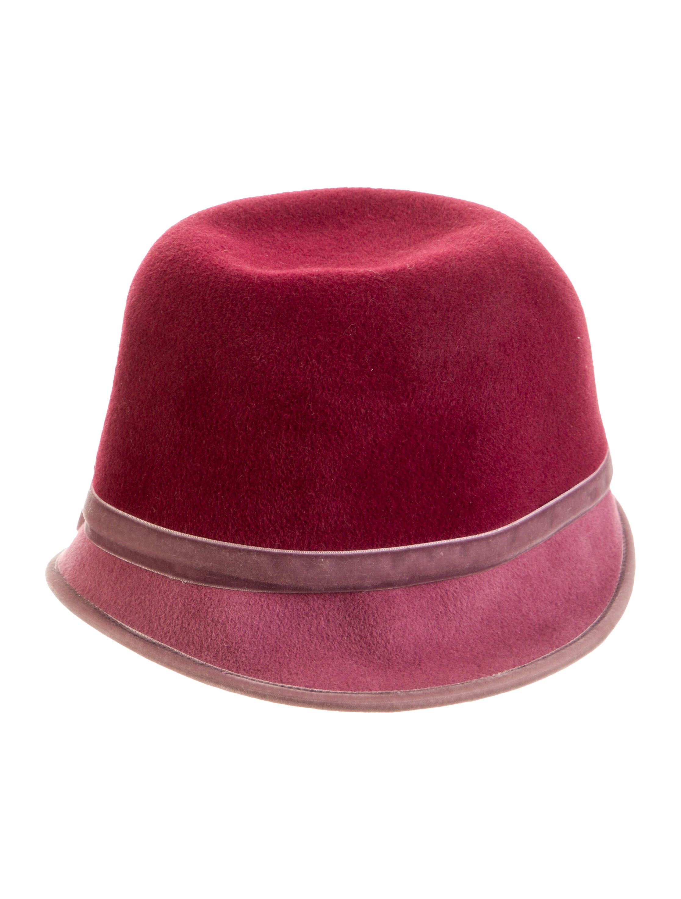Louise Green Felt Fedora Hat