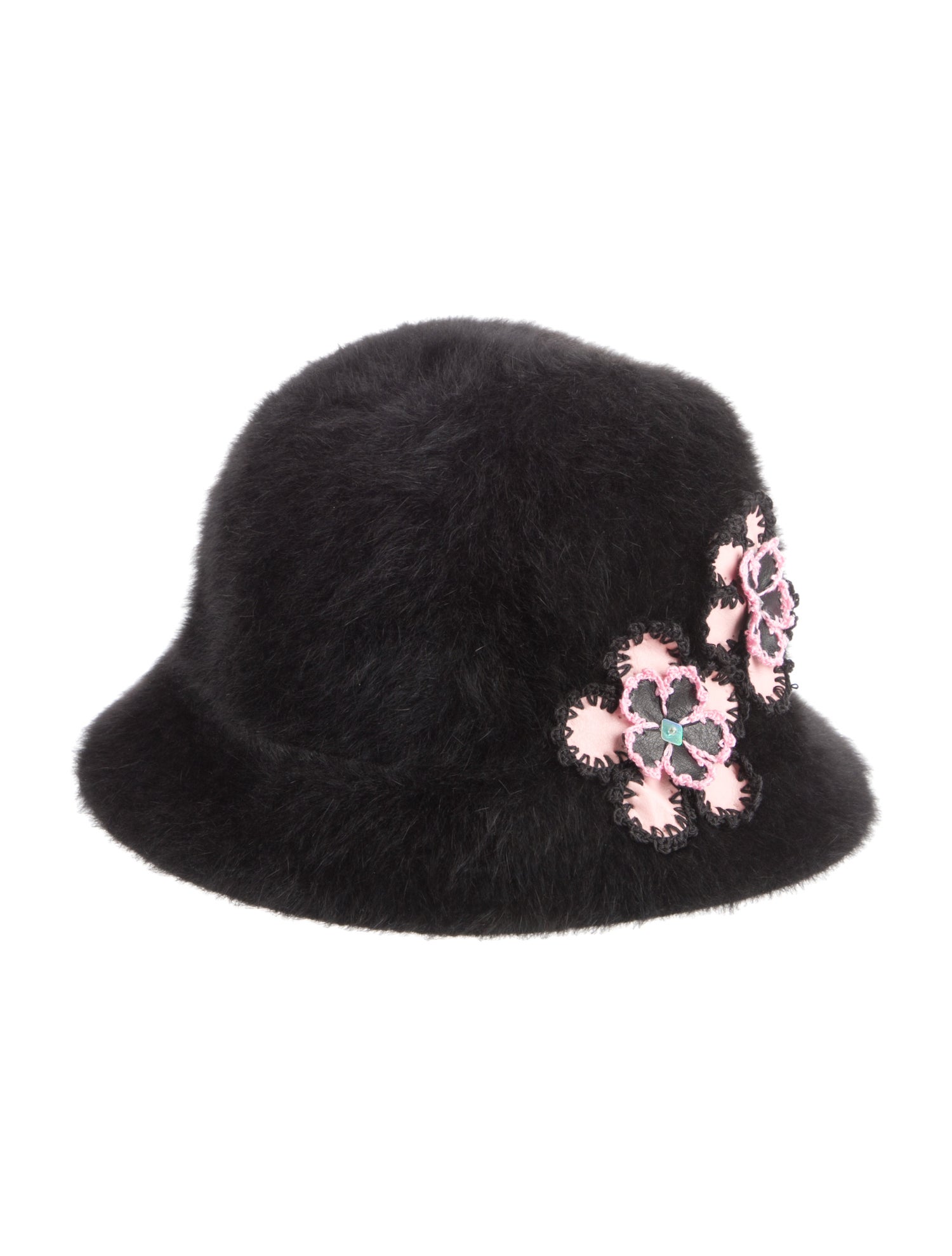 Louise Green Fur Bucket Hat