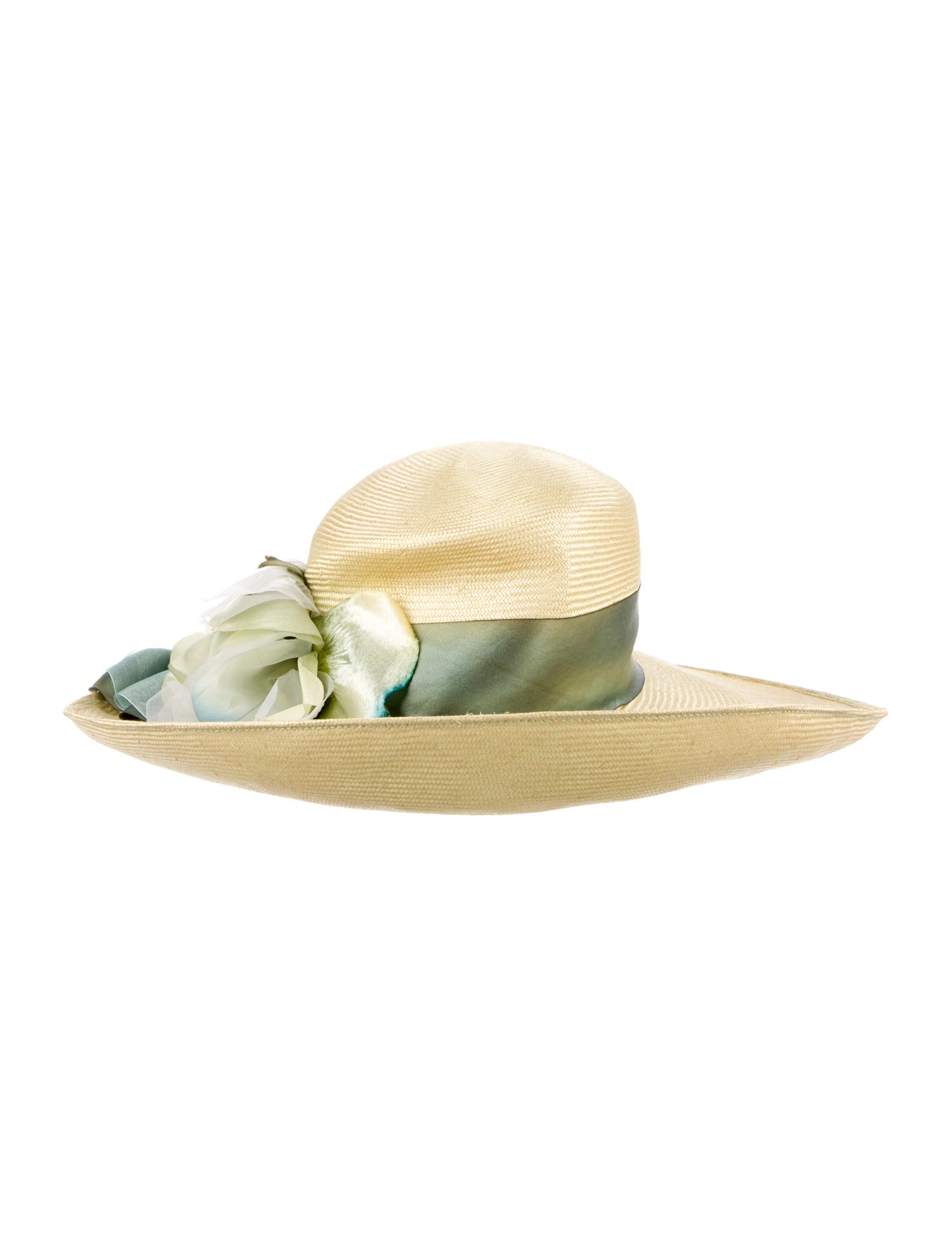 Louise Green Wide Brim Sun Hat