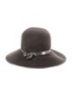 Louise Green Crystal Embellished Felt Hat