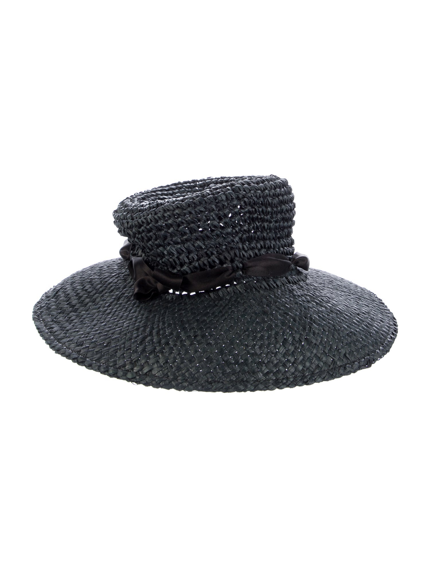 Louise Green Woven Sun Hat