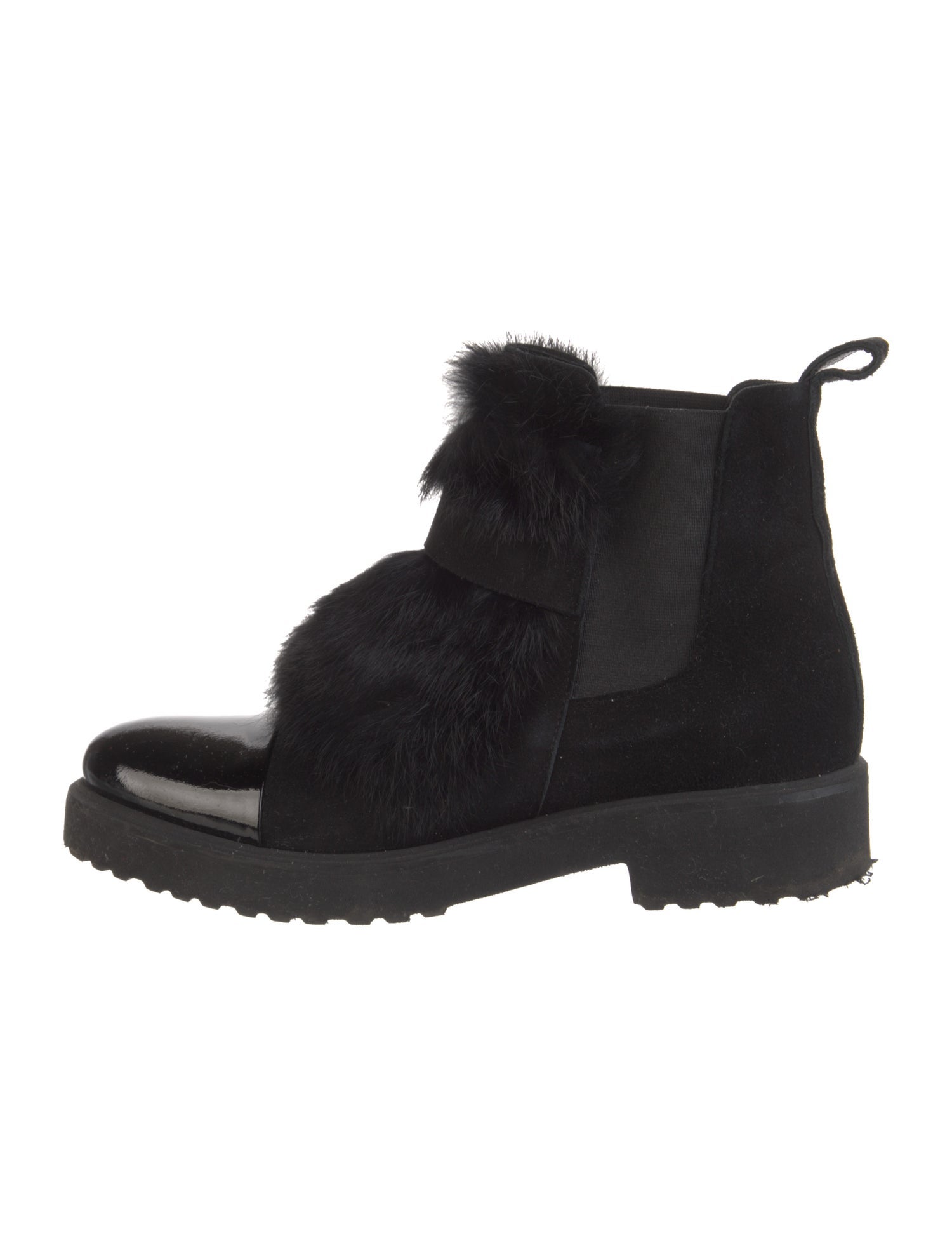 Luca Grossi Suede Combat Boots