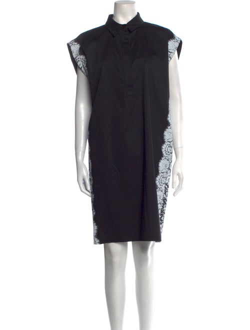 Love Moschino Mock Neck Knee-Length Dress