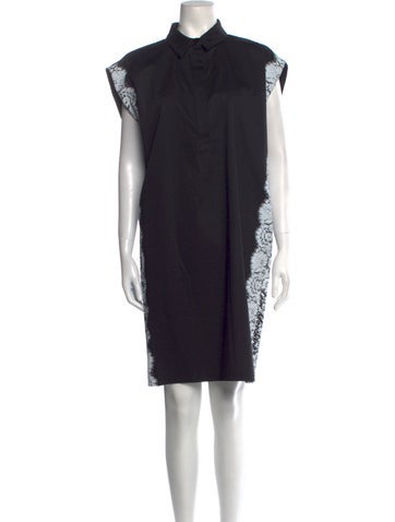 Love Moschino Dresses Mock Neck Knee-Length Dress Us12, It48 | XL