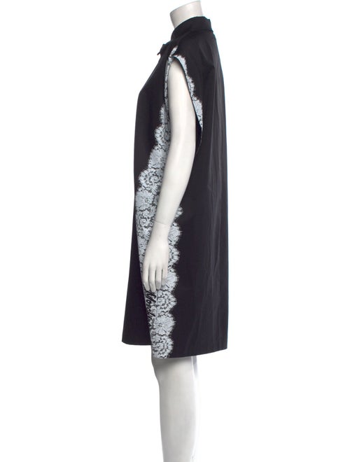 Love Moschino Mock Neck Knee-Length Dress