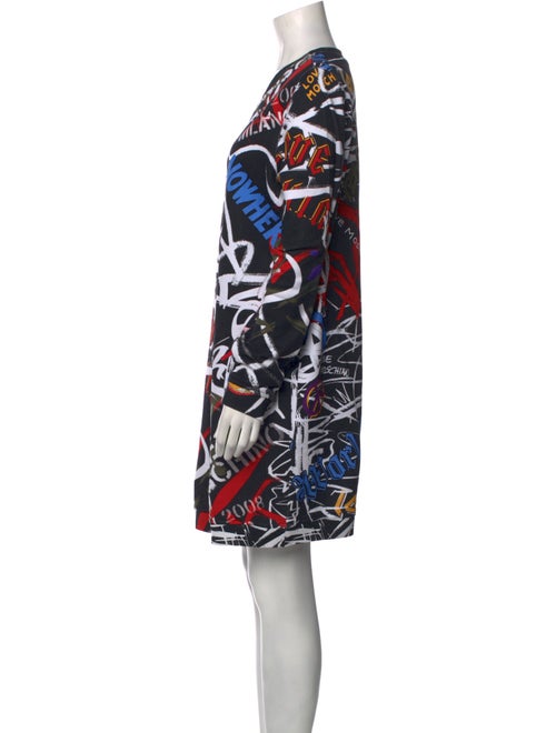 Love Moschino Printed Mini Dress