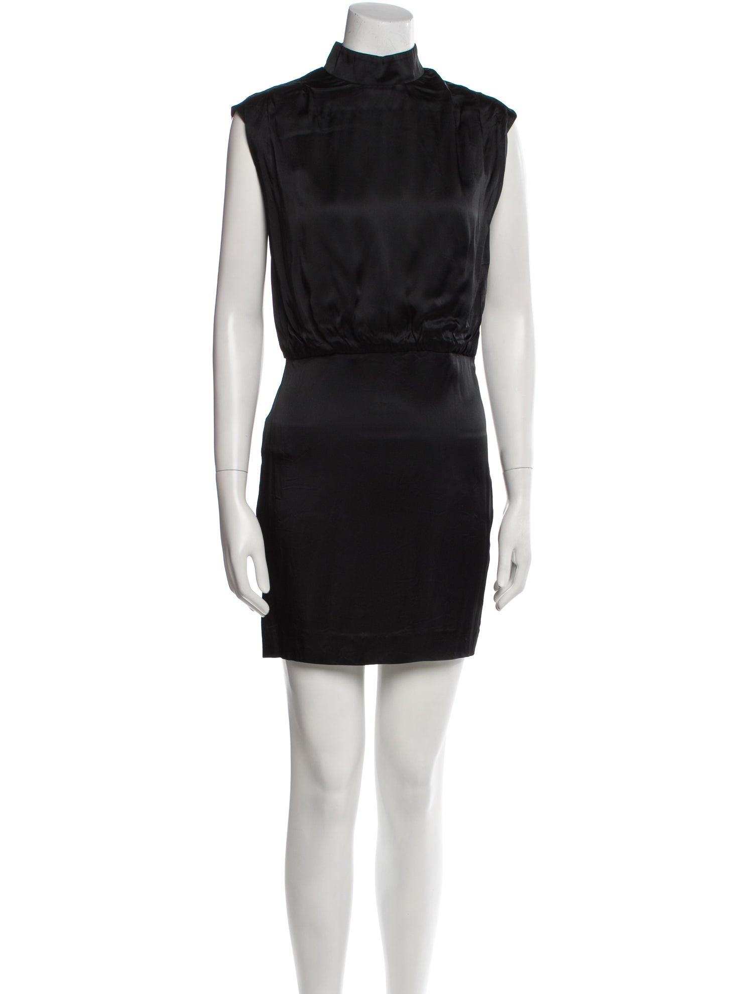Love Moschino Mock Neck Mini Dress