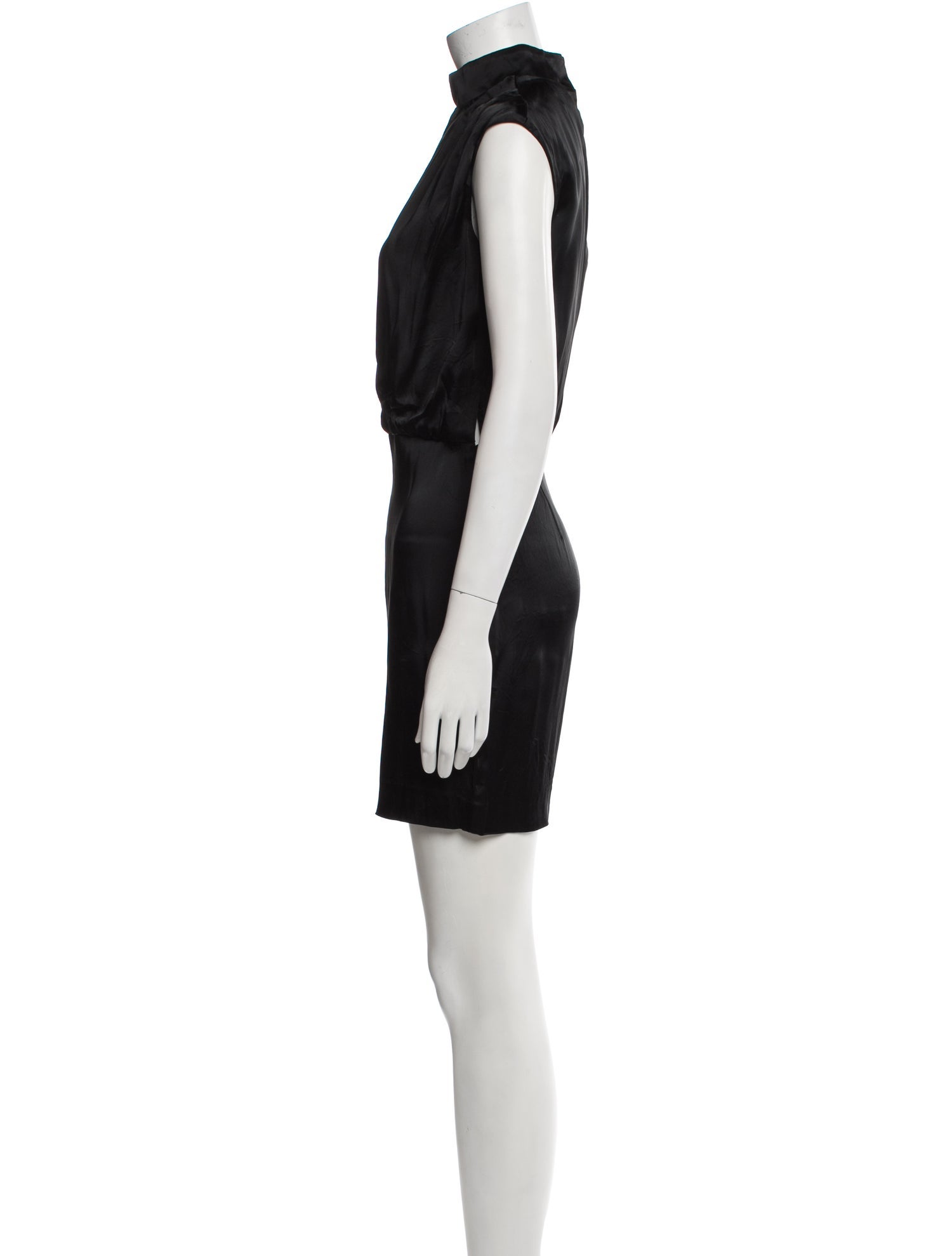 Love Moschino Mock Neck Mini Dress