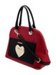 Love Moschino Saffiano Leather Top Handle Bag