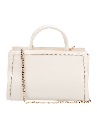 Love Moschino Leather Top Handle Bag