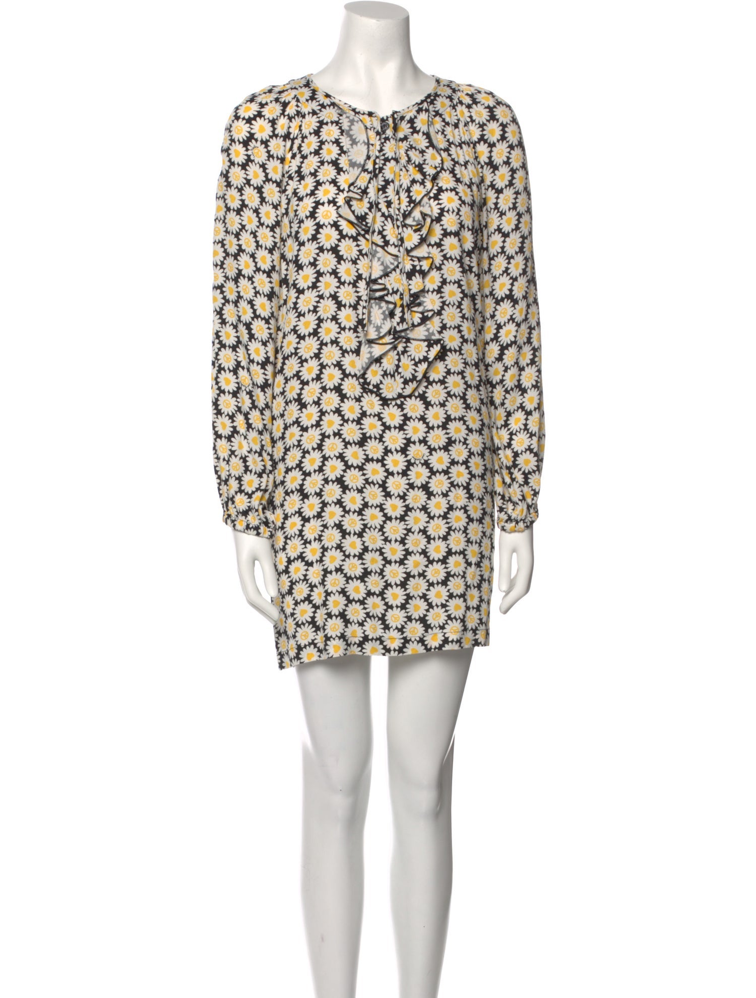 Love Moschino Printed Mini Dress