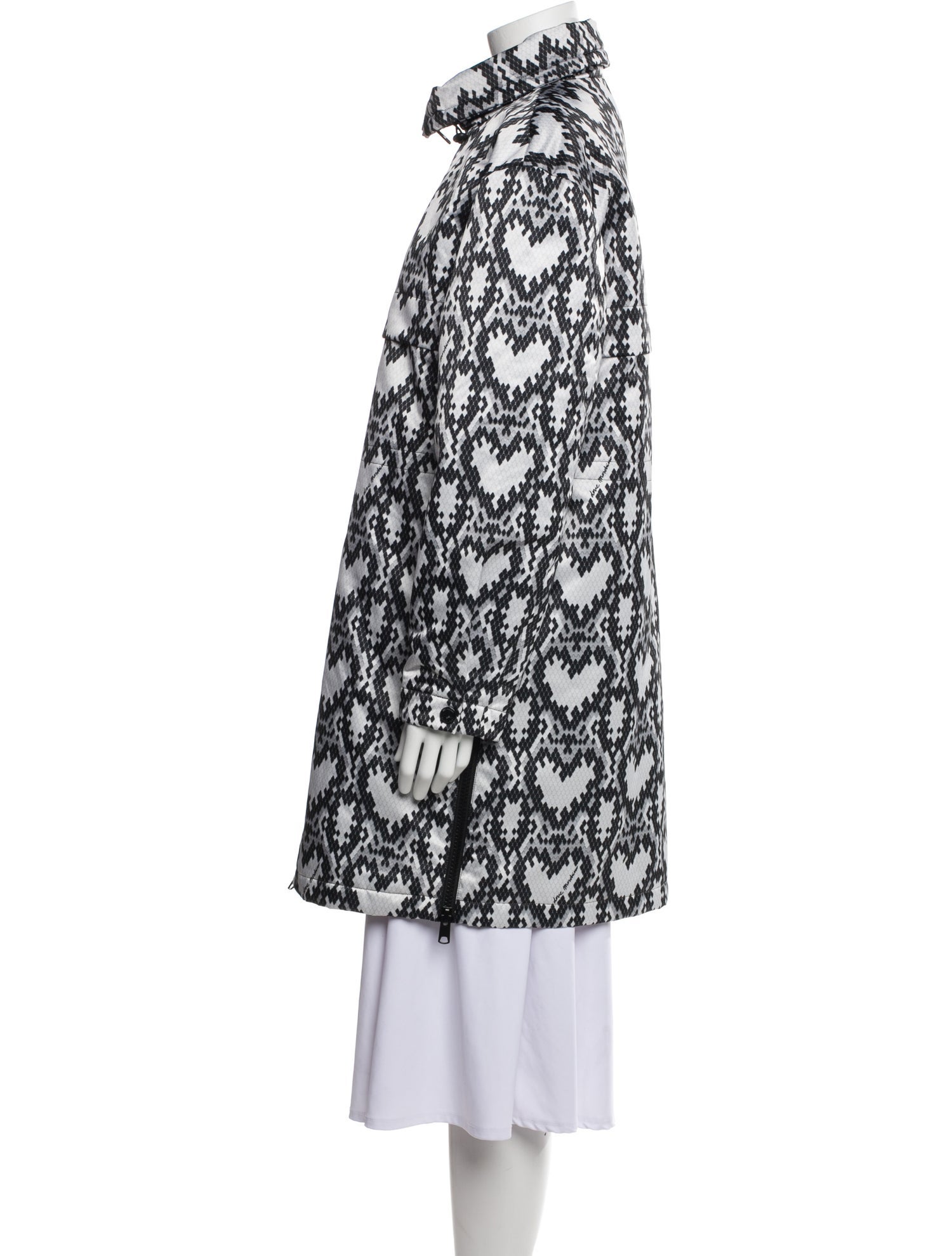 Love Moschino Printed Parka w/ Tags