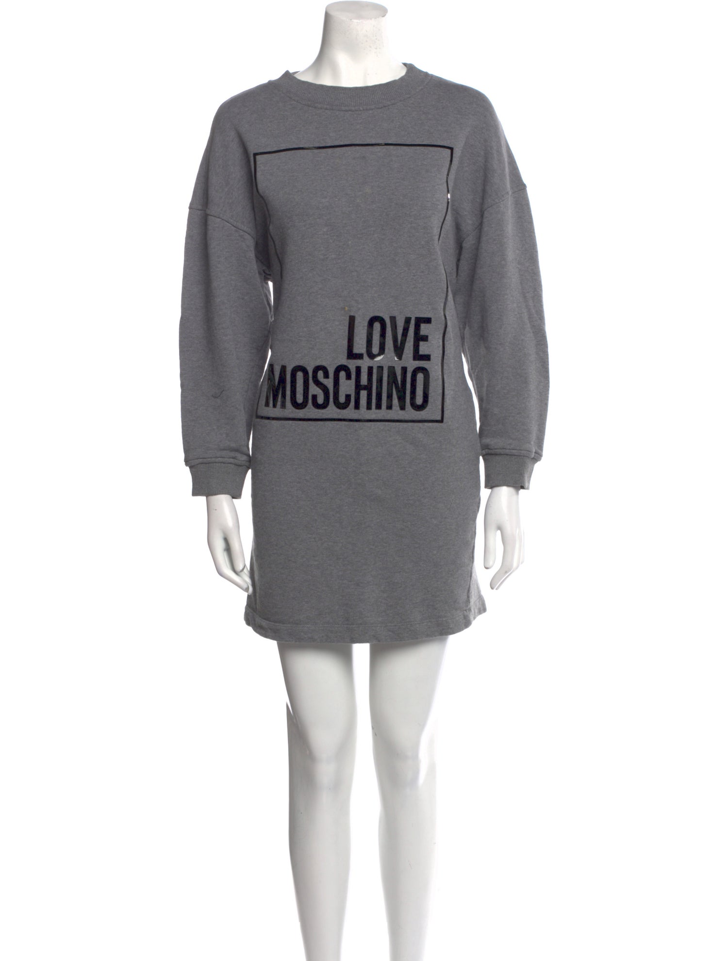 Love Moschino Graphic Print Mini Dress