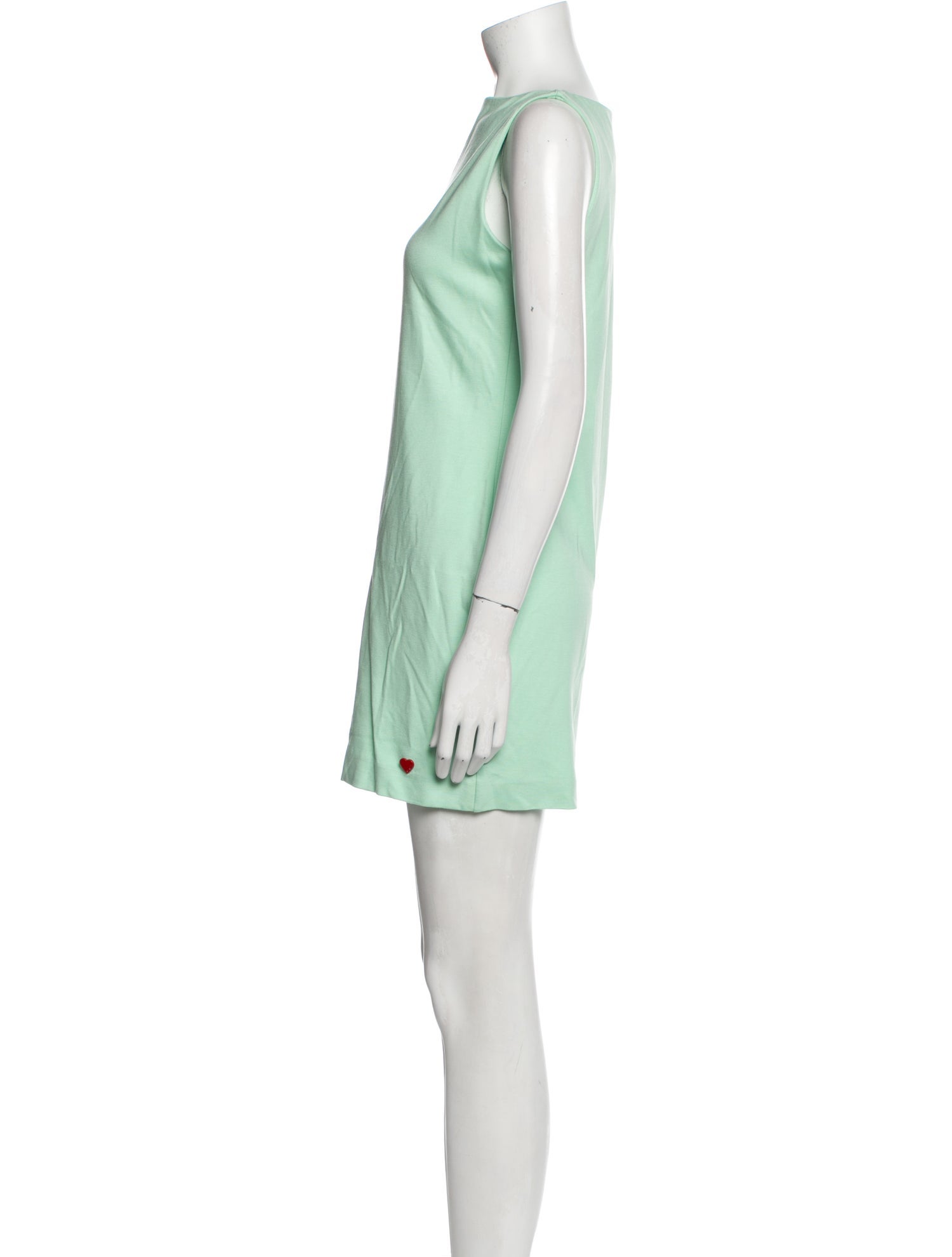 Love Moschino Bateau Neckline Mini Dress